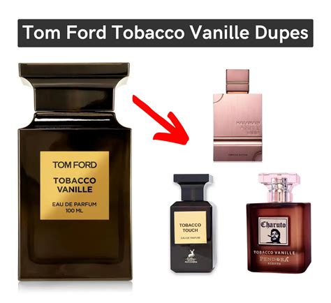 tobacco vanille perfume dupe|best tom ford tobacco vanille clone.